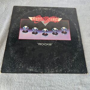 Aerosmith‎ Rocks Vinyl LP Album 1976 Columbia PC 34165 Gatefold Record